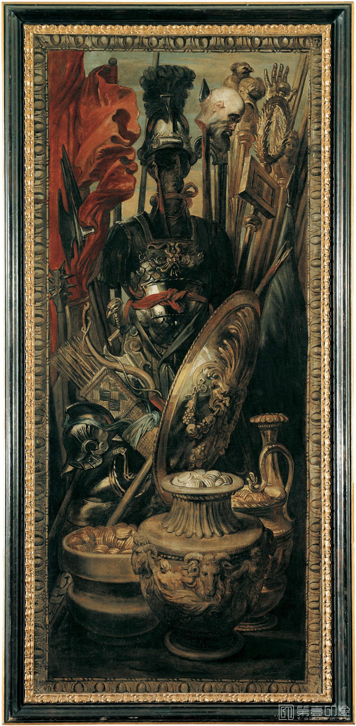 油画-列支敦士登皇家美术馆-Peter Paul RubensThe Trophy-394